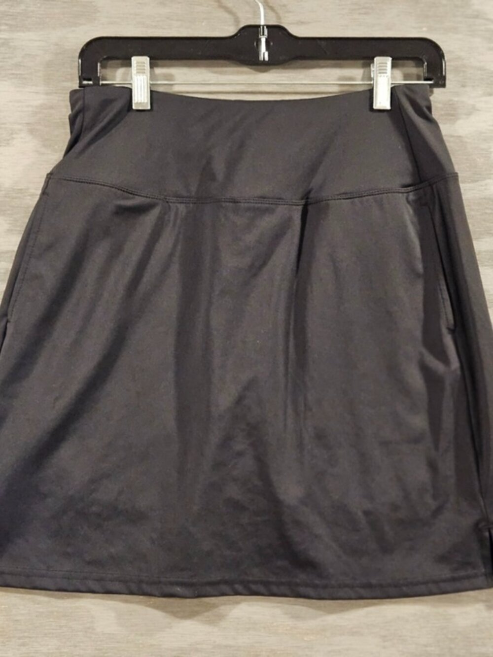 Santiny SZ M Black Skort W/Pockets Tennis Pickleball